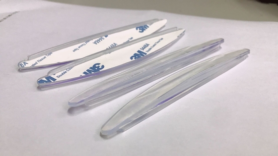 YKDG501A Transparent PVC Car Door Edge Guard Car Anti-Collision Protector Bumper Rubber Guards 4pcs/Pack