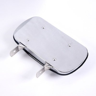 YKRHD-861 Stainless Steel Back Universal Truck Mirror Rectangle Truck Side View Mirror Head Replacements Supplier