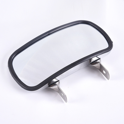 YKRHD-861 Stainless Steel Back Universal Truck Mirror Rectangle Truck Side View Mirror Head Replacements Supplier