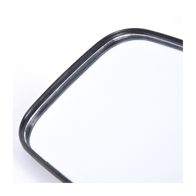 YKRHD-106 Black Square Forklift Truck Side View Mirror Head Replacements Auxiliary Rearview Mirror Factory
