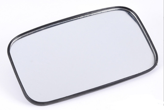YKRHD-106 Black Square Forklift Truck Side View Mirror Head Replacements Auxiliary Rearview Mirror Factory