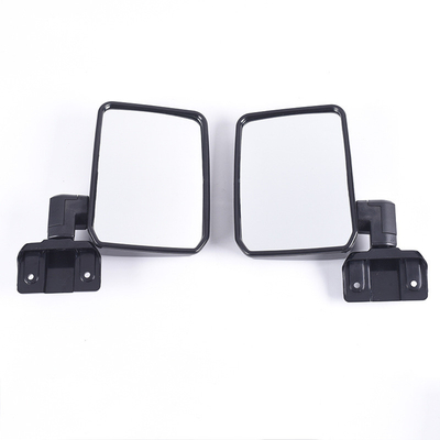 YKRHD-158B Black Electric Tricycle Car Assembly Mirror Rear View Mirror Head Replacement