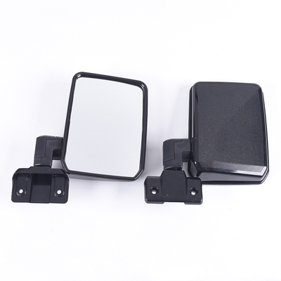 YKRHD-158B Black Electric Tricycle Car Assembly Mirror Rear View Mirror Head Replacement