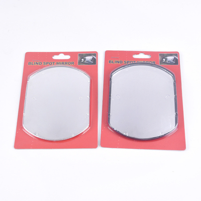 YKRHD-005A/005 Chrome Truck 5&quot; HD Blind Spot Mirror Oval Curved Surface Sticky Auxiliary Rearview Mirror Replacements