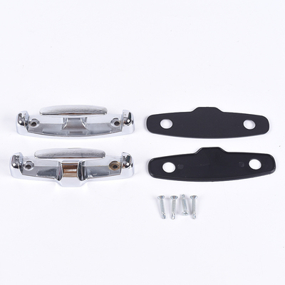 YKRHD-202 Universal Car Refit Accessories Chrome Zinc Alloy Thickened Rear Tractor Trailer Towing Hook With Latch