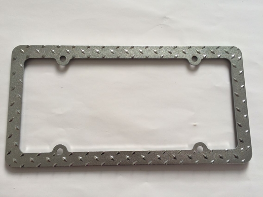 YK-LPF808 Universal Car License Plate Frame Manufacture Zinc Alloy Diamond American Car License Plate Frame Manufacture