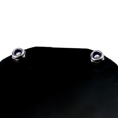 YK- MP1000 Carbon Motorcycle Tax Disc Holder Motorcycle Metal Alloy Tax Disc Permit Holder Waterproof Seal