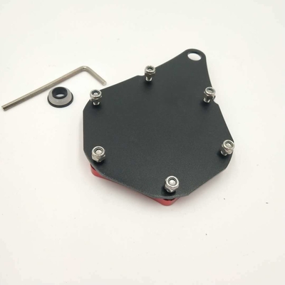 YK- MP1001 Red Black Motorcycle Tax Disc Holder Motorcycle Alumium Alloy Tax Disc Permit Holder Waterproof Seal