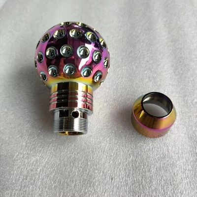 YK-HR048 Universal Aluminum Alloy Shift Knob 5 Speed Multi-Colors Weighted Gear Shift Knob Ball Manufacturer