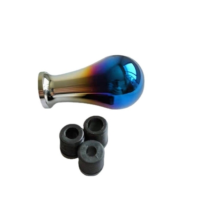 YK-HR039 Universal Automatic Shift Knob Replacement Blue Weighted Gear Shift Knob Aluminum Alloy Design