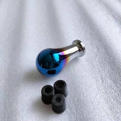 YK-HR039 Universal Automatic Shift Knob Replacement Blue Weighted Gear Shift Knob Aluminum Alloy Design