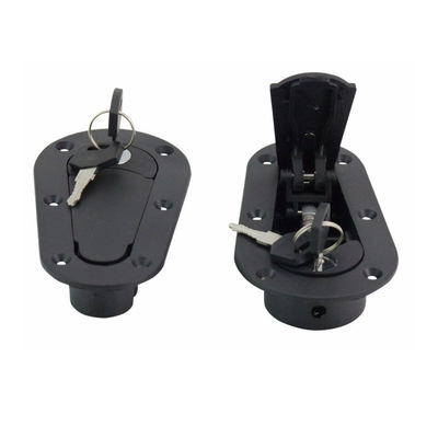 YK-HRG-01 Universal Racing Car Hood Pin Engine Bonnet Latch Lock Kit Flush Hood Latch and Pin Kit