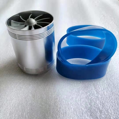 YK-HR038 Air Turbonator Car Air Intake Double Fan Turbine Charger Fuel Saver Turbo Charger Car Accessories