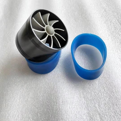 YK-HR038 Air Turbonator Car Air Intake Double Fan Turbine Charger Fuel Saver Turbo Charger Car Accessories