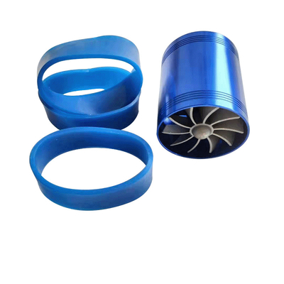 YK-HR038 Air Turbonator Car Air Intake Double Fan Turbine Charger Fuel Saver Turbo Charger Car Accessories