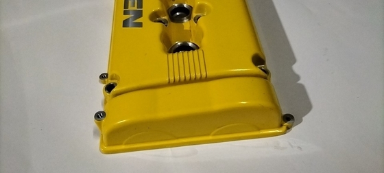 YK-HR032 Aluminum Alloy Car Engine Cover  Yellow Color Smart Engine Cover For Car Accessories China Suppliers