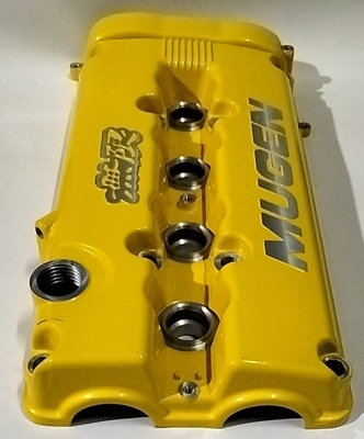 YK-HR032 Aluminum Alloy Car Engine Cover  Yellow Color Smart Engine Cover For Car Accessories China Suppliers