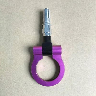 YK-HR025 Aluminum Track Racing Front Rear Bumper Car Accessories Auto Trailer Ring Eye Towing Tow Hook Kit Supplier