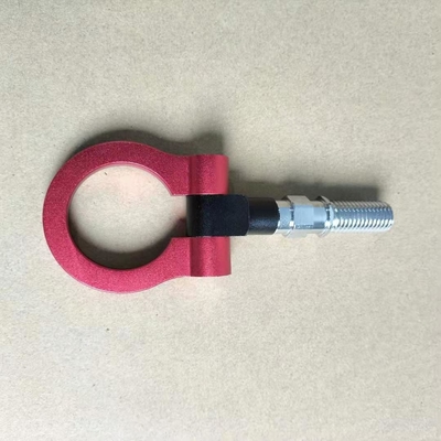 YK-HR025 Aluminum Track Racing Front Rear Bumper Car Accessories Auto Trailer Ring Eye Towing Tow Hook Kit Supplier