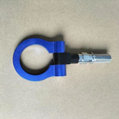 YK-HR025 Aluminum Track Racing Front Rear Bumper Car Accessories Auto Trailer Ring Eye Towing Tow Hook Kit Supplier