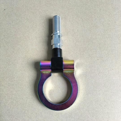 YK-HR025 Aluminum Track Racing Front Rear Bumper Car Accessories Auto Trailer Ring Eye Towing Tow Hook Kit Supplier