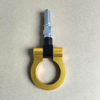 YK-HR025 Aluminum Track Racing Front Rear Bumper Car Accessories Auto Trailer Ring Eye Towing Tow Hook Kit Supplier