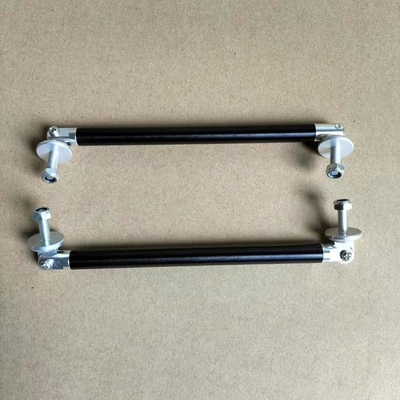 YK-HR029 Aluminum Alloy Car Front Bumper Support Rod Lip Splitter Strut Rod Tie Support Bar Car Modification Accessories