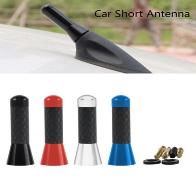 3.5cm Modified Metal vehicle Antenna Car Antenna Carbon Fiber Decoration Car Short Antenna