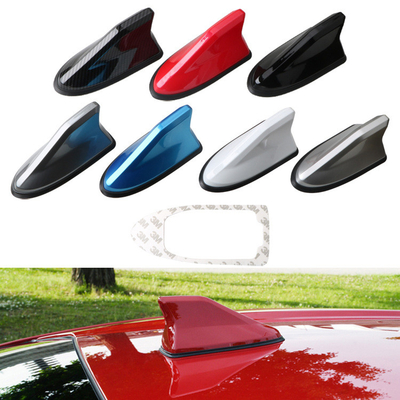 YK-AT121 Car Decorative Antenna Car Shark Fin Antenna Cover Top Mounted Dummy Roof Aerial Adhesive Tape Base