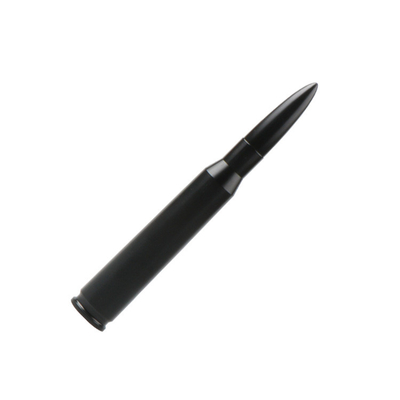 YK-AT126 Car Bullet Antenna Truck Exterior Decoration Accessories Antenna Aluminum Alloy Short Radio Antenna