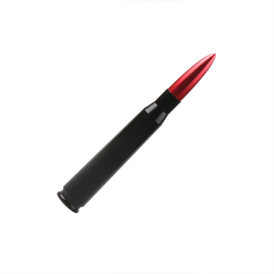 YK-AT126 Car Bullet Antenna Truck Exterior Decoration Accessories Antenna Aluminum Alloy Short Radio Antenna