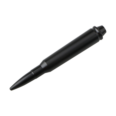 YK-AT127 Aluminum Alloy Car Truck Bullet Antenna Black Auto Vehicle Short Radio Antenna Universal Type