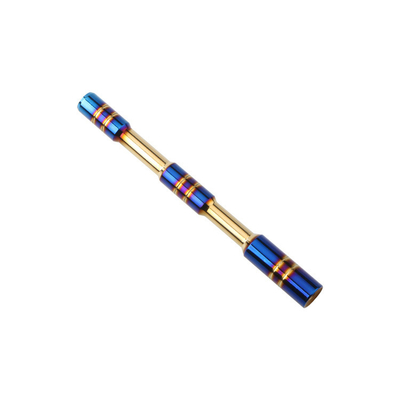 YK-AT128 Aluminum Alloy Gradient Blue Car Truck Antenna Universal Vehicle Radio Antenna replacement