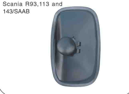 CJ-M-010 Of Scania R93,113 And 1 43/SAAB Truck Mirrors Side Black Truck Mirror Pair Replacement Of Mirror Head