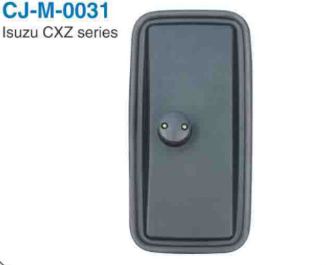 CJ-M-031 Black Big Truck Mirror Replacement Of Isuzu CXZ series From International Side Truck Mirrors Manufacturer China