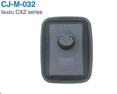 CJ-M-032 Black Small Truck Mirror Replacement Of Isuzu CXZ series From International Side Truck Mirrors Manufacturer
