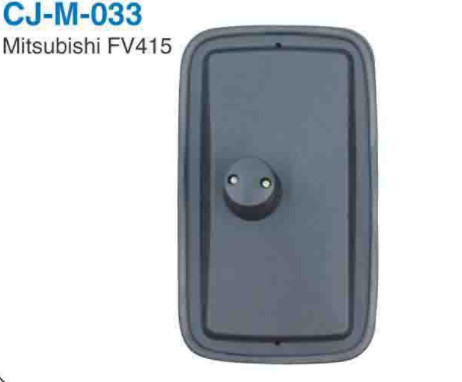 CJ-M-033 Black Big Truck Mirror Replacement Of Mitsubishi FV415 From International Side Truck Mirrors Manufacturer
