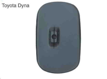 CJ-M-45 ABS Black Glass Truck Mirror Replacement Rectangle Auto Truck Door Mirror Distributors Of Toyota Dyna