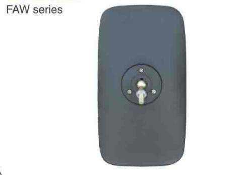 CJ-M-53 ABS Rectangle Big Truck Side Mirrors Replacement Distributor Of FAW Series Black Truck Door Mirrors Supplier