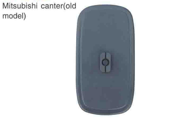 CJ-M-68 ABS Black Auto Truck Side Mirrors Of Mitsubishi Canter Big Truck Rear View Mirror Replacement Supplier