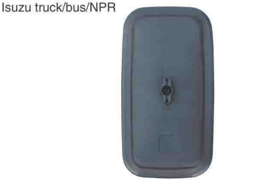 CJ-M-69 ABS Black Auto Truck Rearview Mirrors Of Isuzu Truck/Bus/NPR Rectangle Truck Mirror Head Replacement Supplier