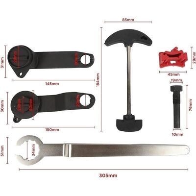 Auto Repair Tool Kits EA211 Engine Timing Tool Kit Compatible with Jetta, New Santana, Octavia, Lavida, Gran Lavida, Golf, and Polo
