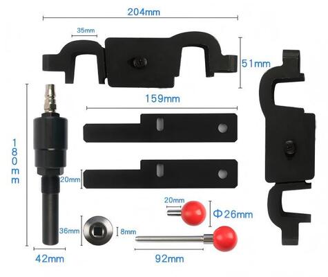 Auto Repair Tool Kits Porsche Cayenne V8 (4.5L/4.8L) and Panamera V6 (3.6L) Engine Camshaft Timing Tool-R34