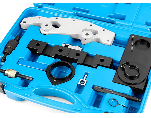 Auto Repair Tool Kits BMW M42, M52, M54, M56, M50 Engine (3.0L) Timing Tool Kit-Compatible with X3, X5, and 7 Series Dual VANOS Engines-R45