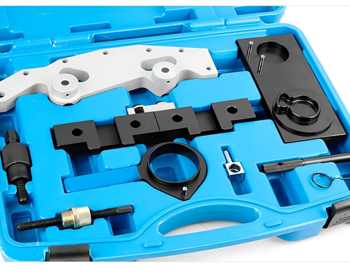 Auto Repair Tool Kits BMW M42, M52, M54, M56, M50 Engine (3.0L) Timing Tool Kit-Compatible with X3, X5, and 7 Series Dual VANOS Engines-R45