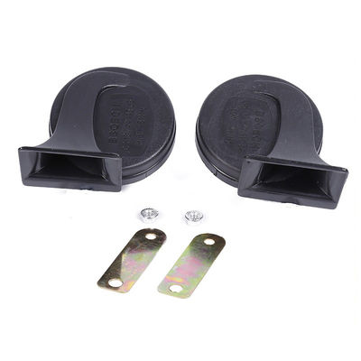 Black Waterproof High/Low Tone Air Electric Snail Horn Kit For Truck Train Car Boat 12/24V Strong And Durable
