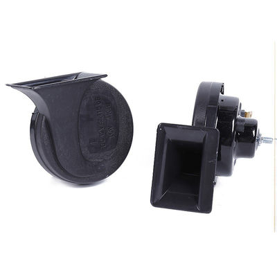 Black Waterproof High/Low Tone Air Electric Snail Horn Kit For Truck Train Car Boat 12/24V Strong And Durable