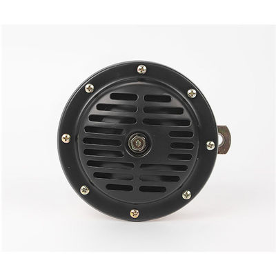 Black Metal Disc Horn Super Loud Electric Horn For Car Truck Motorcycle 12/24V 130mm Car Horns
