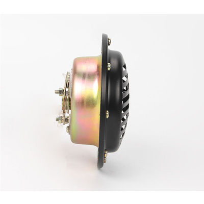 Black Metal Disc Horn Super Loud Electric Horn For Car Truck Motorcycle 12/24V 130mm Car Horns