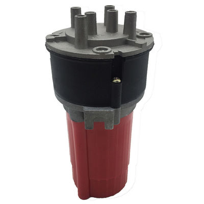 Car Horn Air Horn Kit Red 5 Pipes Trumpet With Compressor Super Loud For Car Truck Van Train Universal 12/24V Refit Horn
